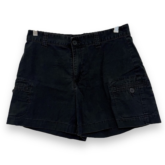 Lee - Black Khakis Shorts Size 6 - Picture 1 of 10